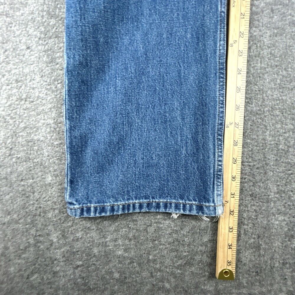 Eddie Bauer Jeans Mens Sz 38x32 Blue Denim Classic Fit Straight Leg Cotton - Picture 8 of 8